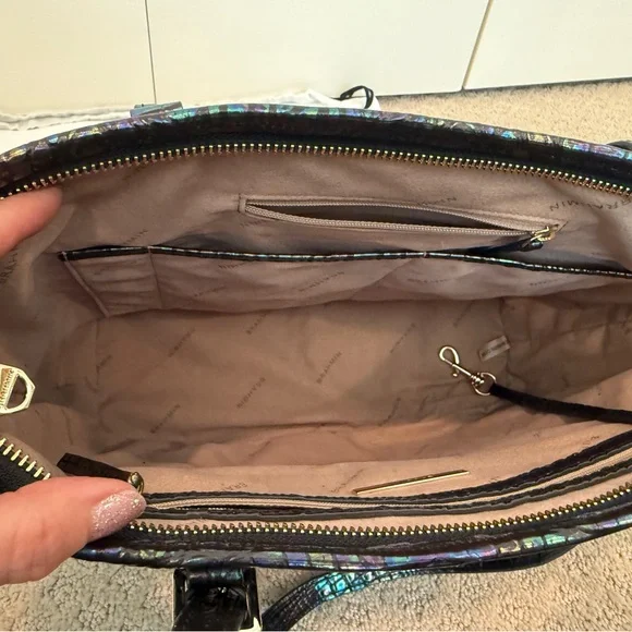 Brahmin Medium Asher Black Pearl Ombre Melbourne - Picture 4 of 5